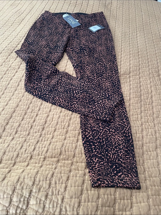 Lysse Pants - Lysse Tortoise Shell Knit Pants